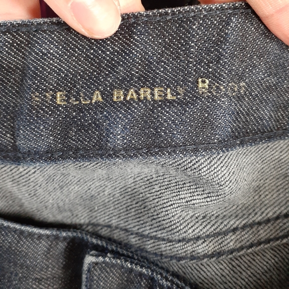 Express Blue Stella Barely Boots Jeans Sz Long 4 - Picture 3 of 8